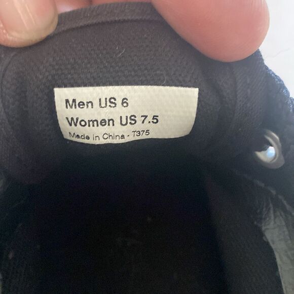 VANS Mid Top / Chukka Houndstooth Wool Sneakers Women’s Size 7.5 - Picture 9 of 10